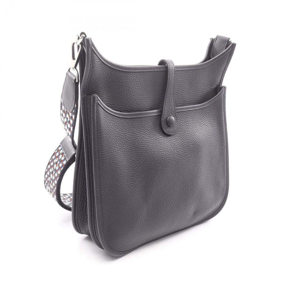 Hermes Evelyne 3 Trois PM Shoulder Bag Handbag Leather Taurillon Clemence Wom... - Picture 2 of 7